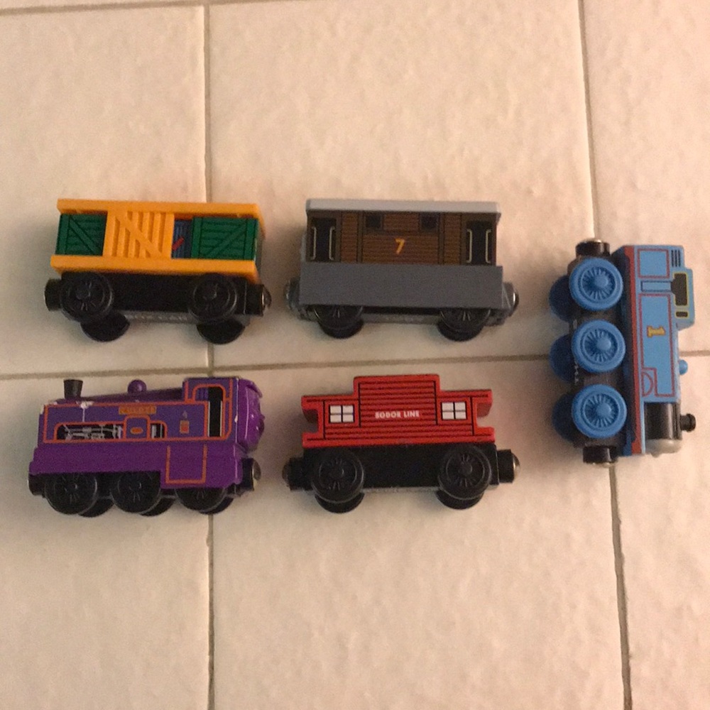 Thomas the Train cars